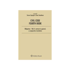 Civil Code Fourth Book, Steadman Jean, Sprague Steven 2021