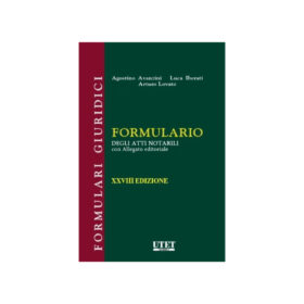 Formulario degli atti notarili, Avanzini - Iberati - Lovato 2022