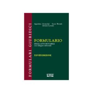 Formulario degli atti notarili, Avanzini - Iberati - Lovato 2022